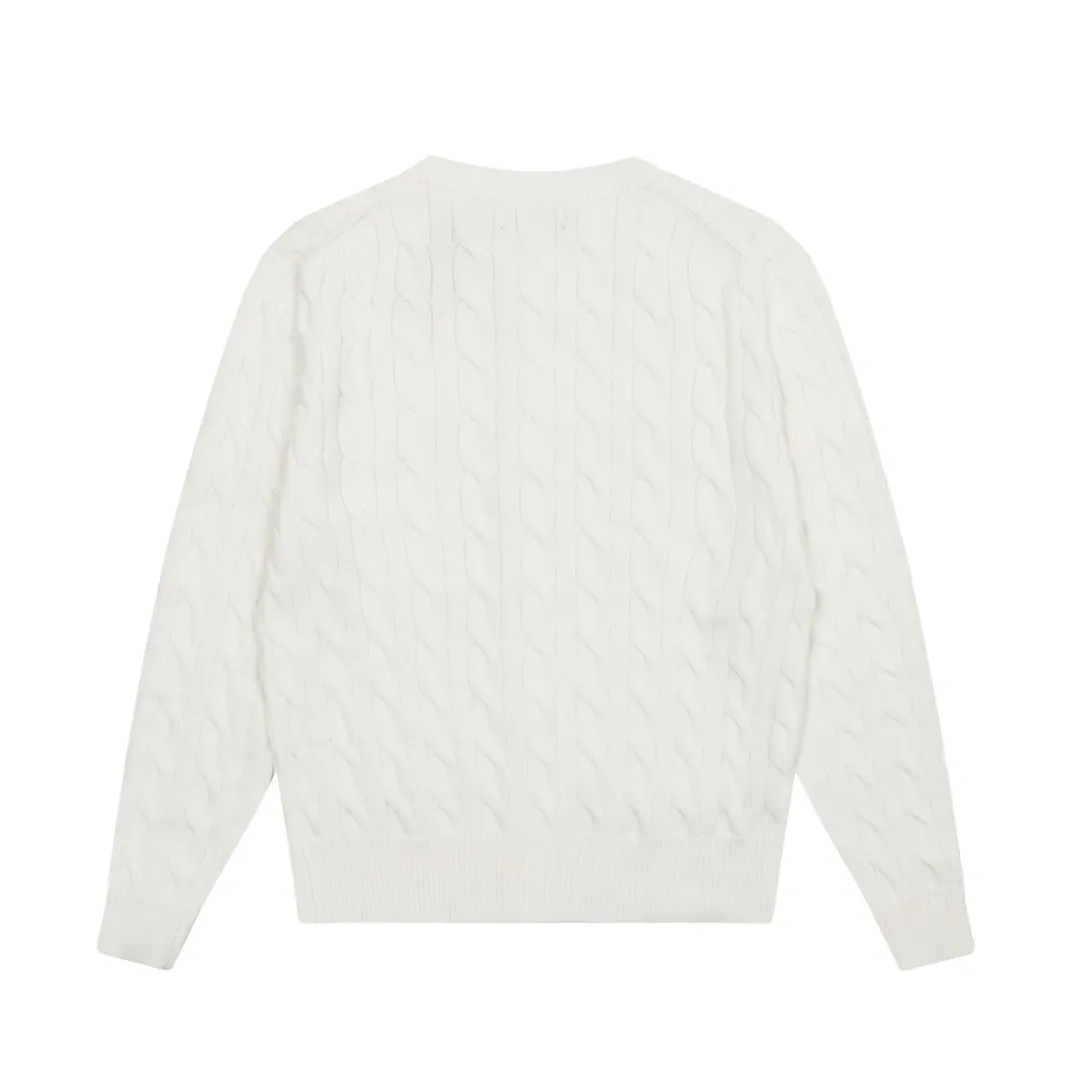 P230 Top quality" Style number: DS006# (not off the shelves all year round) [Ralph Lauren round neck solid color pony embroidery logo twist knitted cardigan] ✅Ralph Lauren Ralph Lauren classic basic versatile knitted cardigan jacket for all seasons ✅Main supplier platform live broadcast Wholesale entity Replacement if out of stock Not off the shelf ✅ZP quality 1:1 version Scan the code to enter the GF website Counter quality ✅Detailed quality The only one in Guangzhou Imported quality cotton yarn Focus on high-end, cost-effective, and good quality. Needless to say, the version is restored to the original version. The maximum size can be worn up to 160 pounds. Loose, comfortable and stress-free. ✅The upper body is simple and easy to match. A must-have for goddess ootd. Good-looking clothes are never picky. Must-have items in goddess wardrobe. Size: S- Navy blue white label Navy blue red label